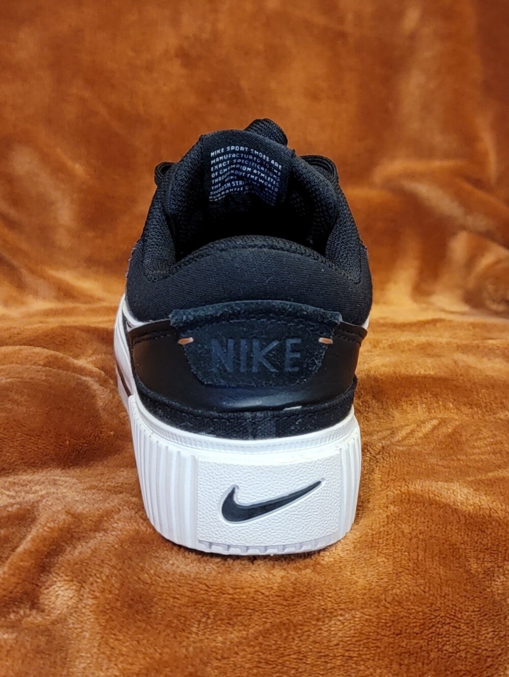 Nike Court Legacy Lift Black Sail DM7590-001 Size 7 Women's - Picture 5 of 7